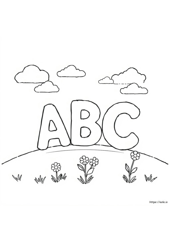 Colouring Abc