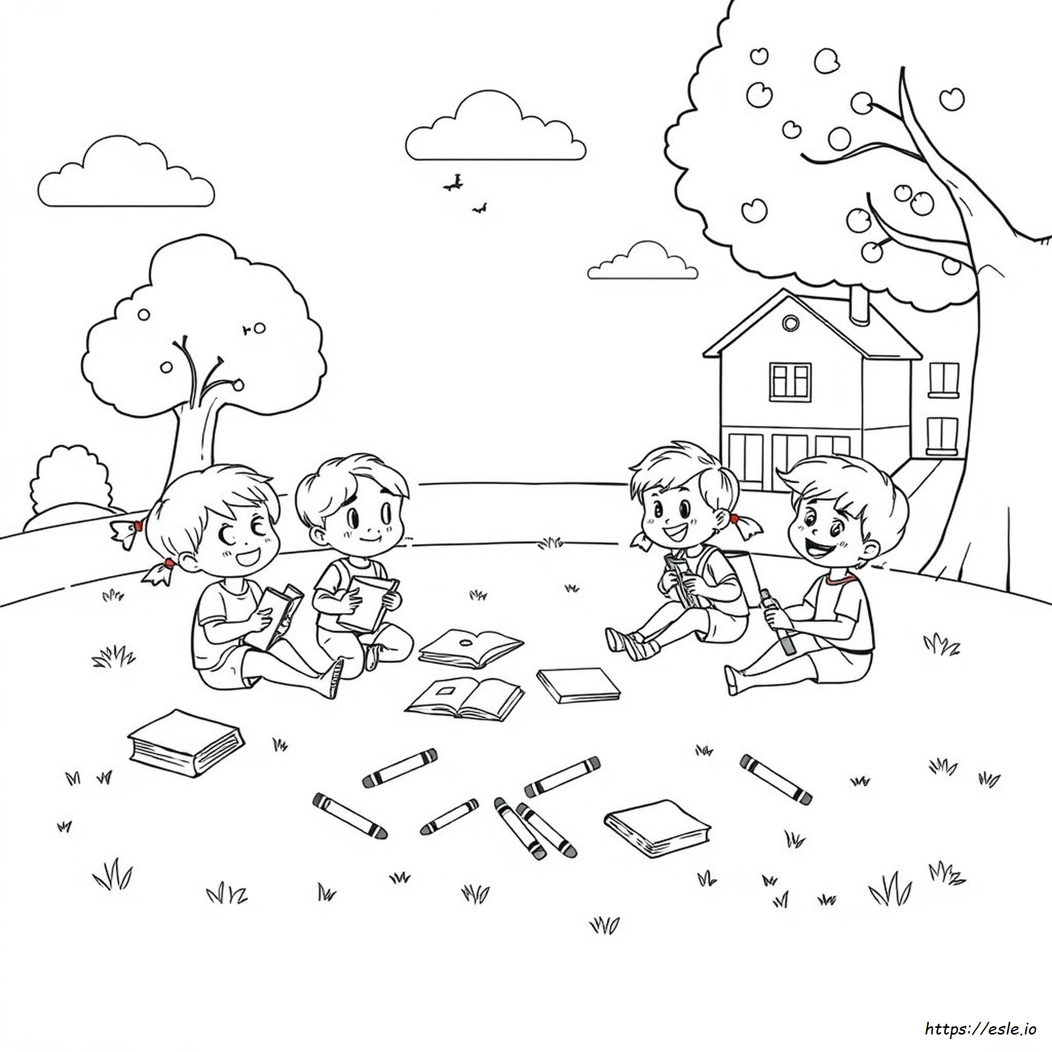 Coloring Book For Kindergarten
