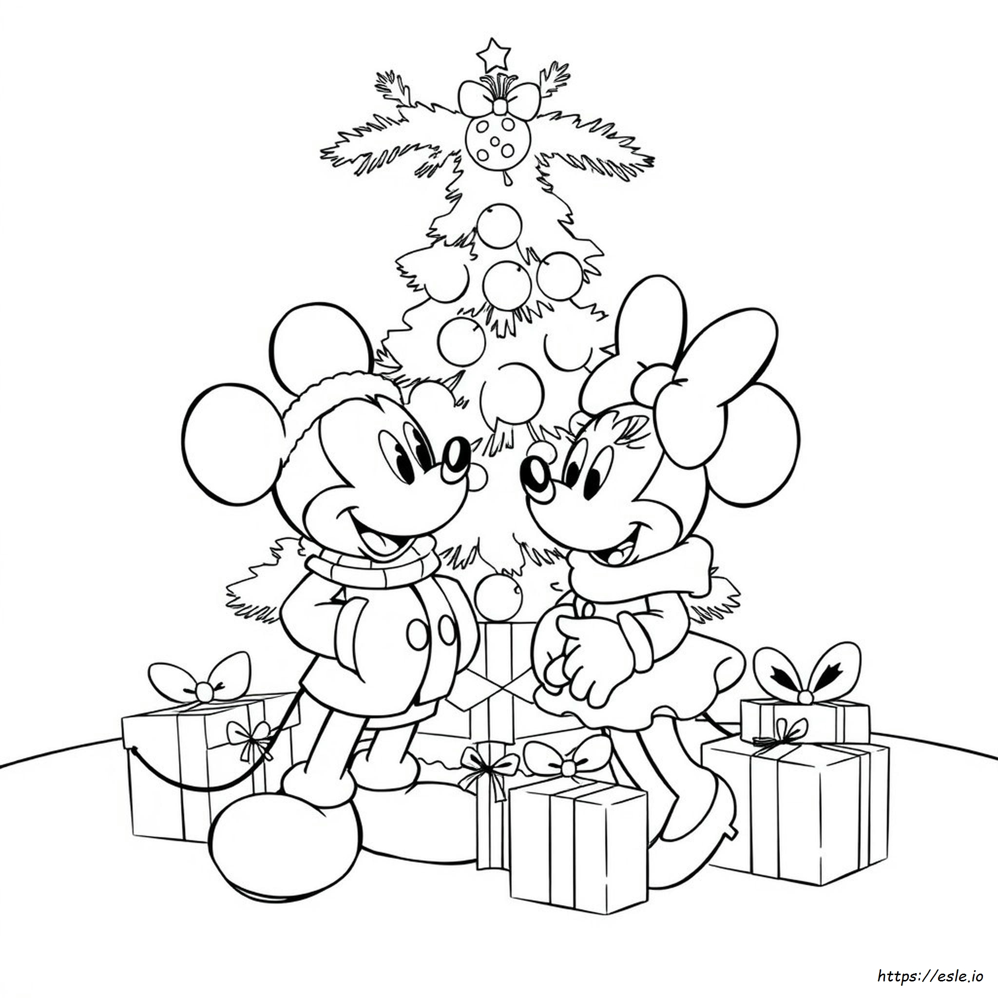 Disney Christmascoloring Pages