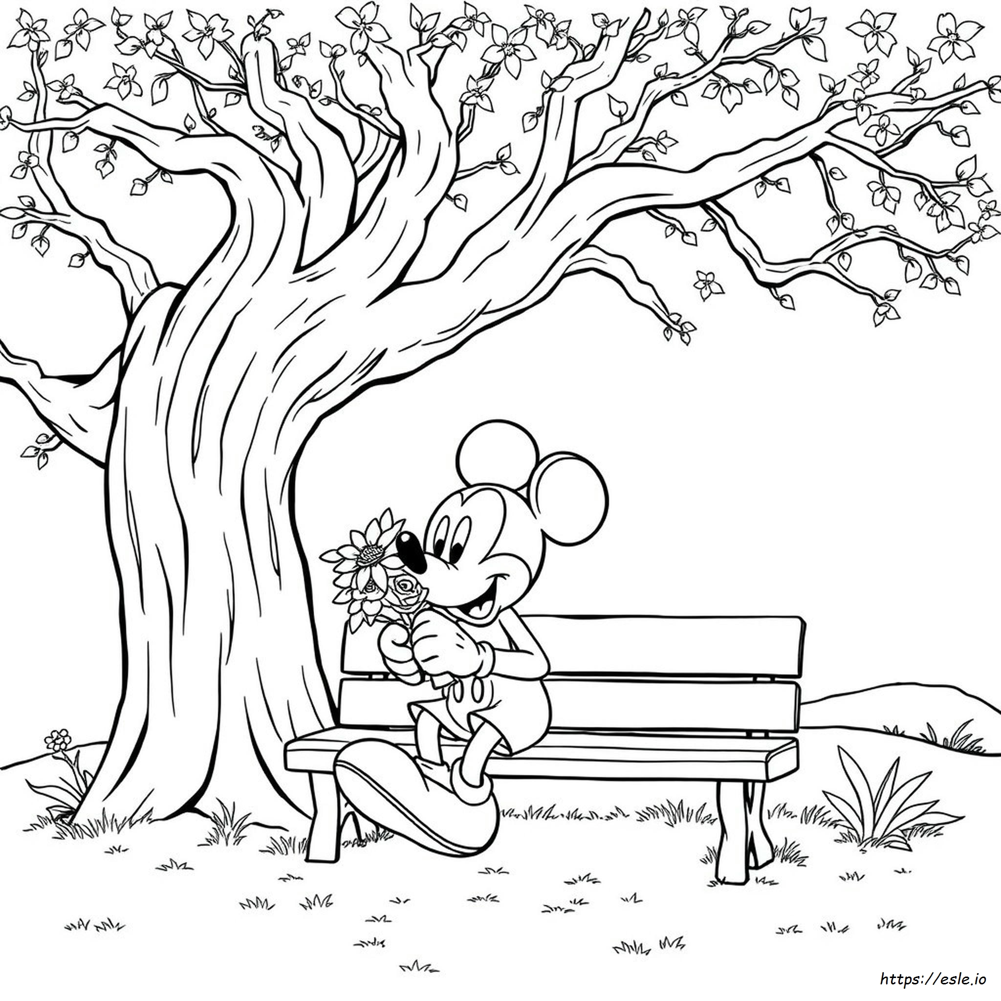 Coloriage Mickey Mouse