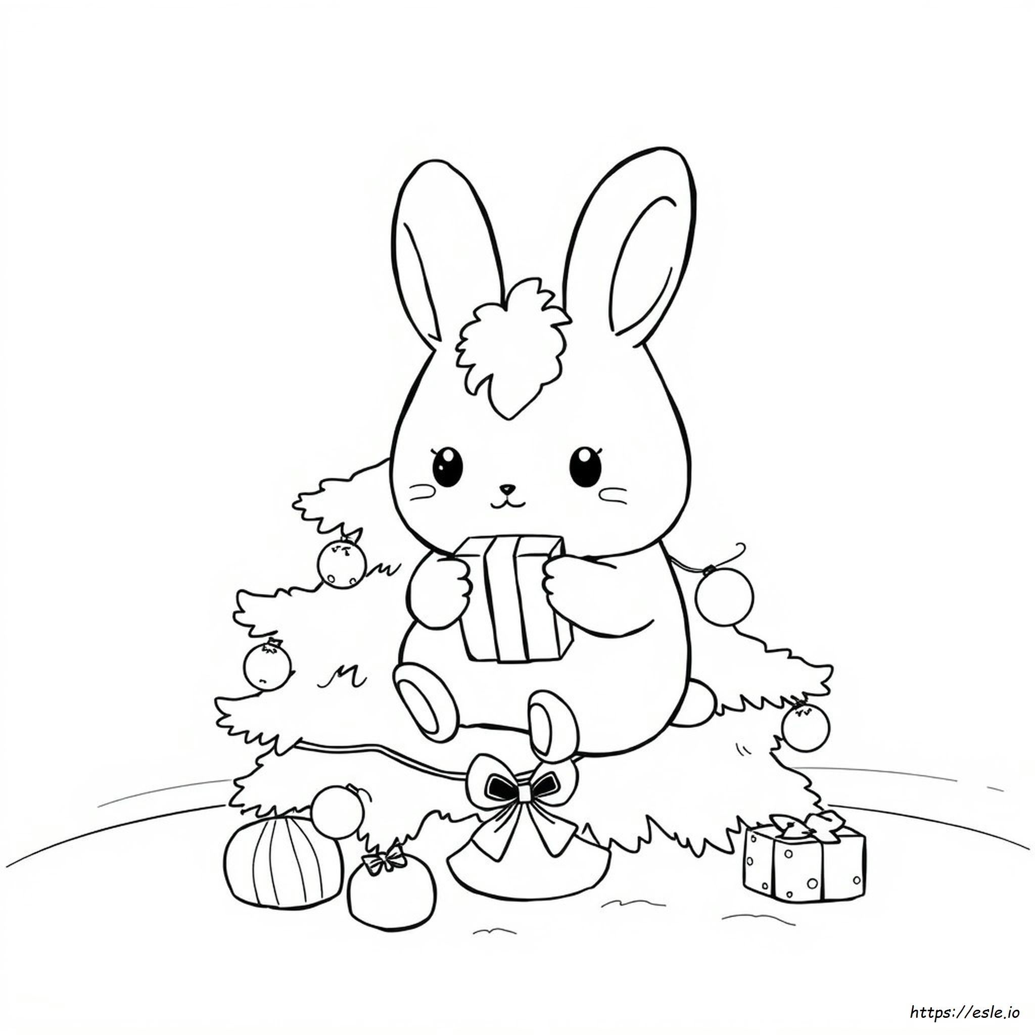 Cinnamoroll Weihnachten Ausmalbilder