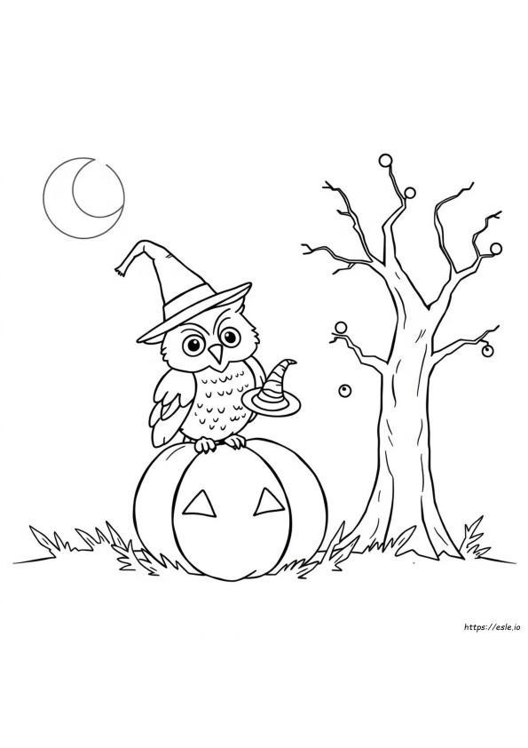 Halloween Kettu Värityskuvat