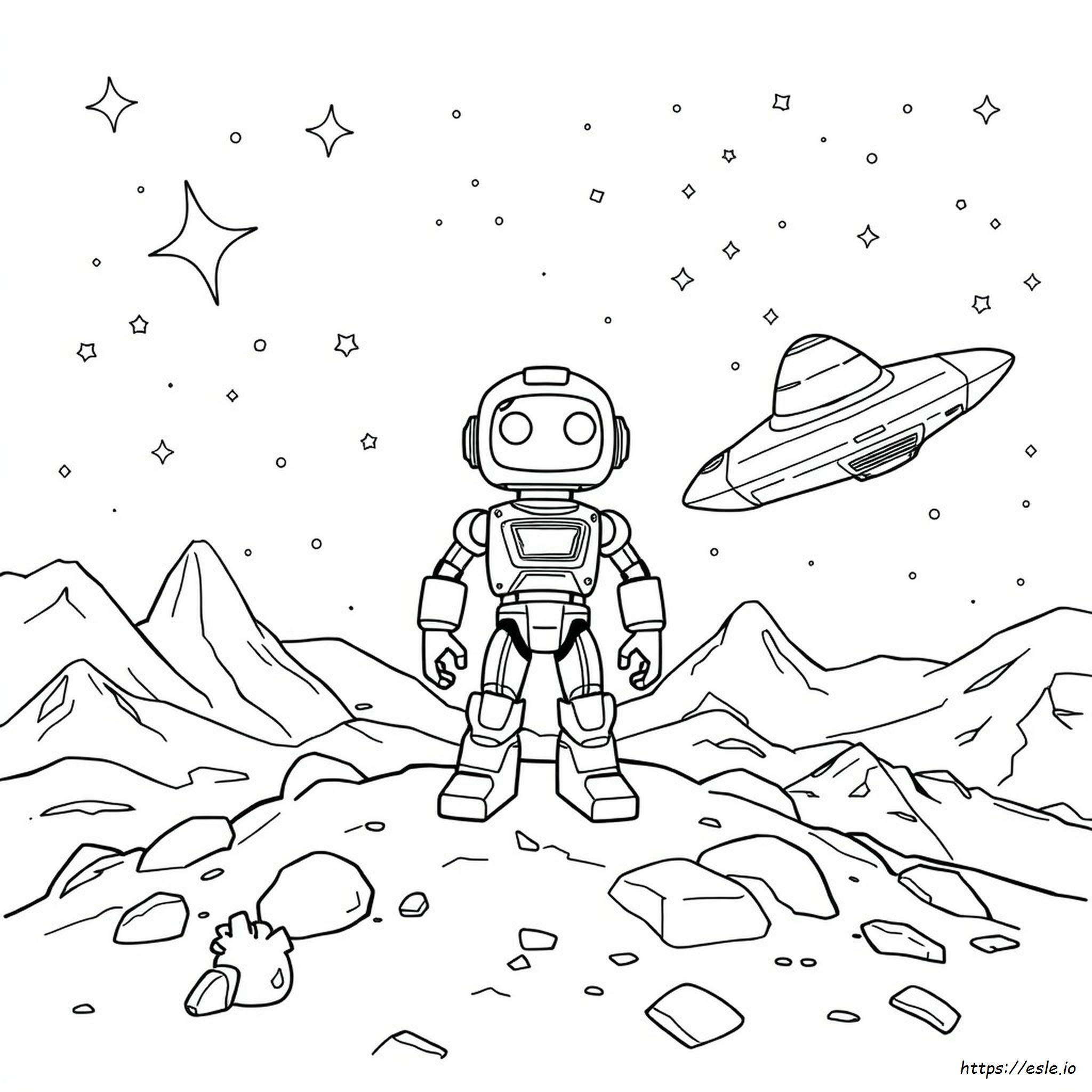 Coloriage Astro Bot