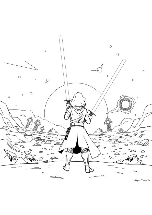 Lightsaber Coloring