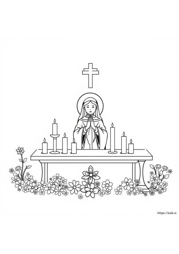 Sfânta Elisabeta De Colorat