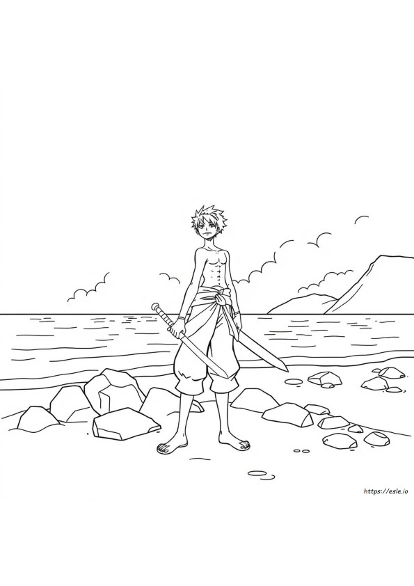 Cool Zoro Coloring Pages