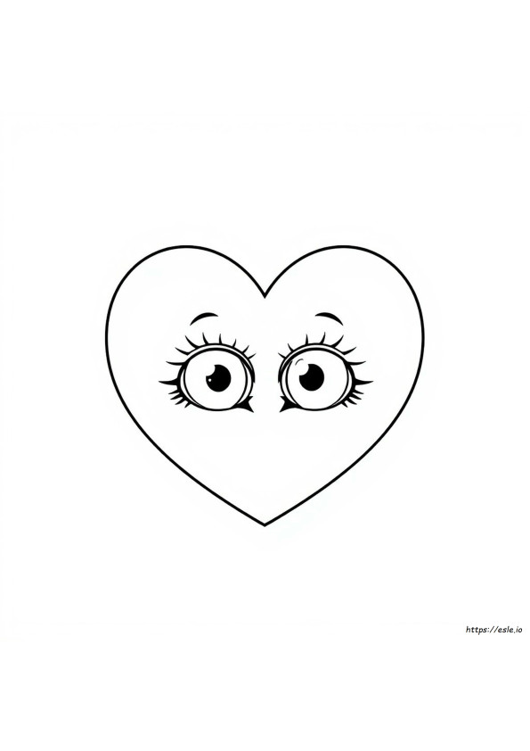 Dibujo De Ojos Para Colorear