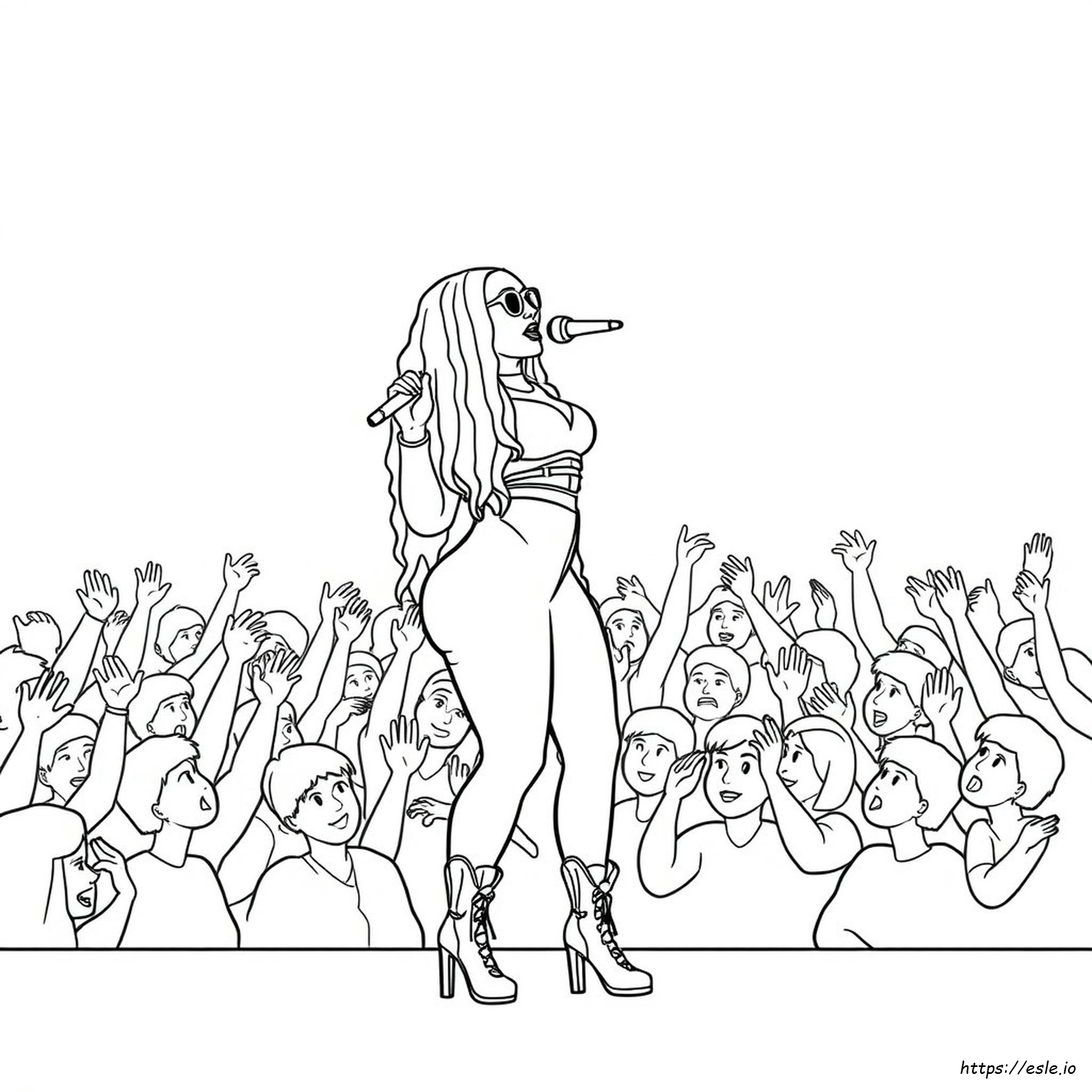 Cardi B Ausmalbilder