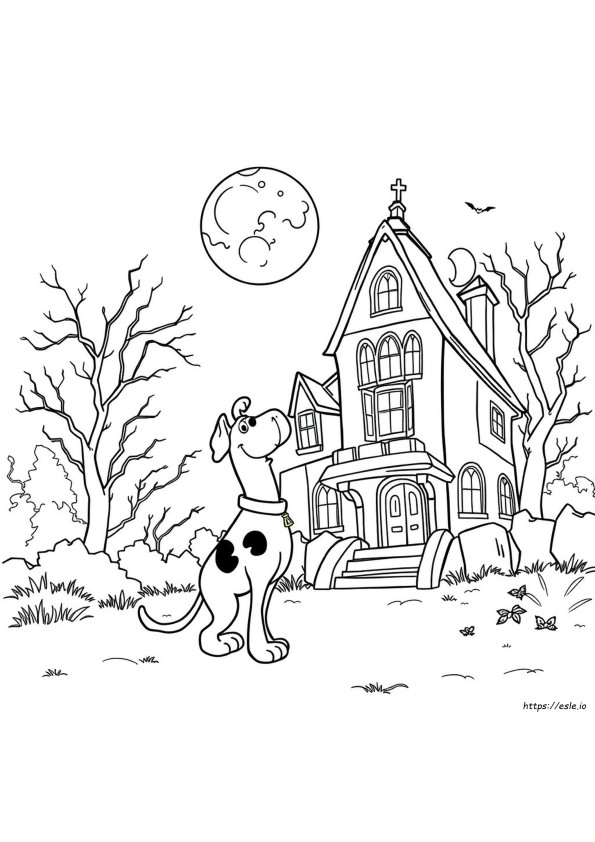 Scooby Coloring