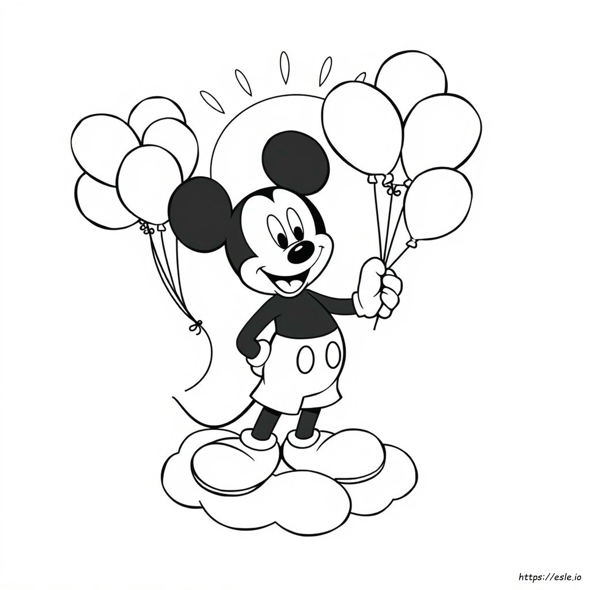 Imágenes De Mickey Mouse Para Colorear