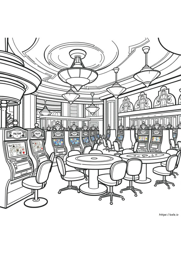 Pagini De Colorat Monte Carlo