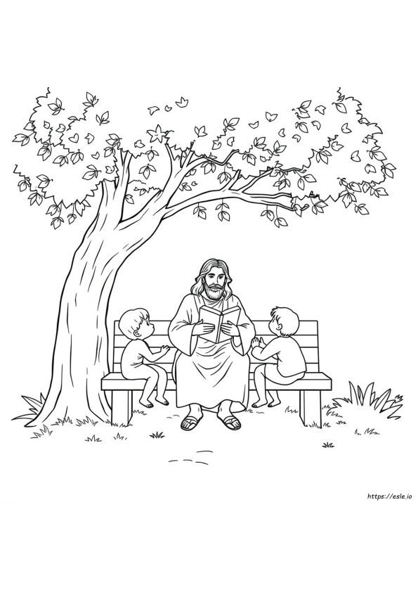 Free Printable Coloring Pages Of Jesus