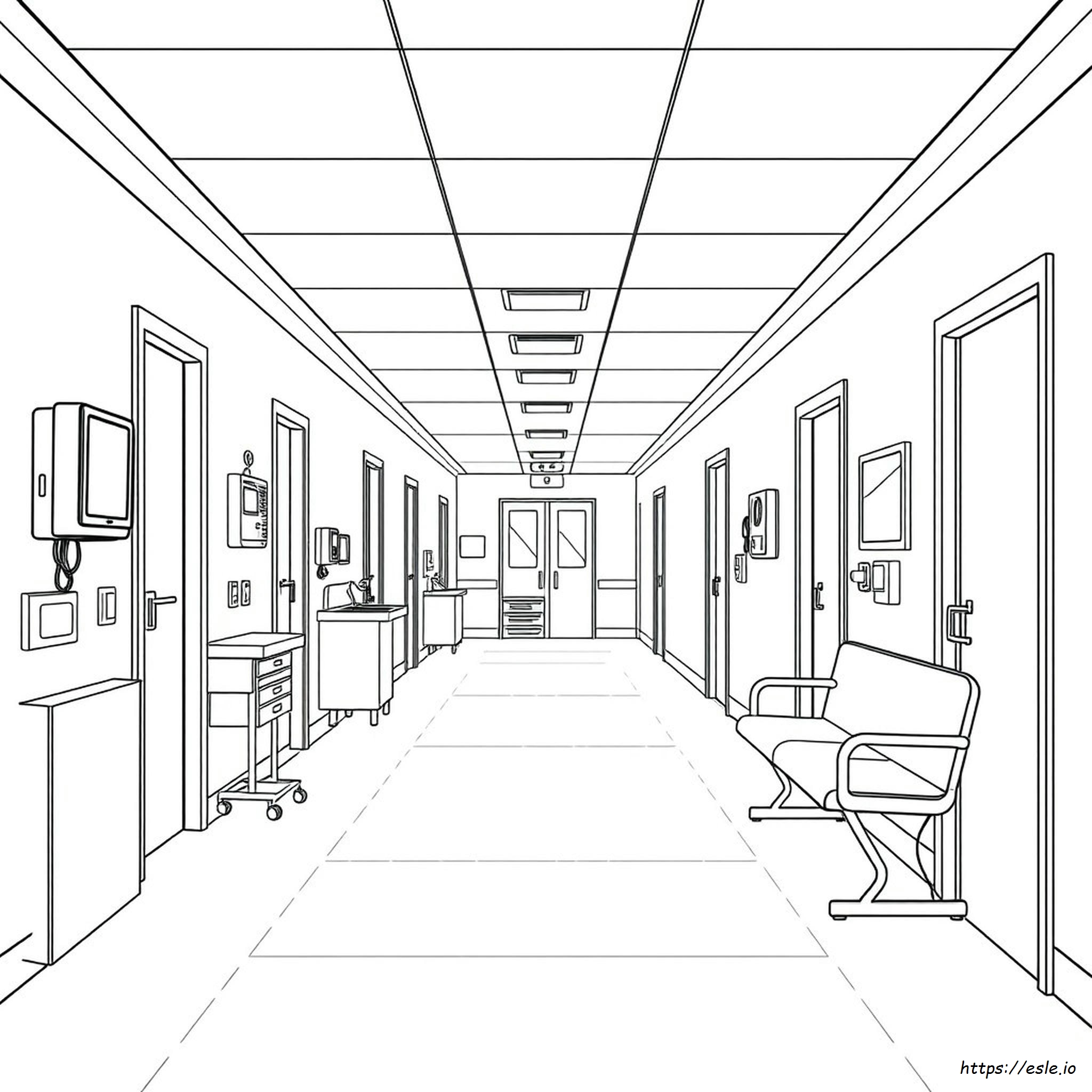 Krankenhaus Ausmalbild