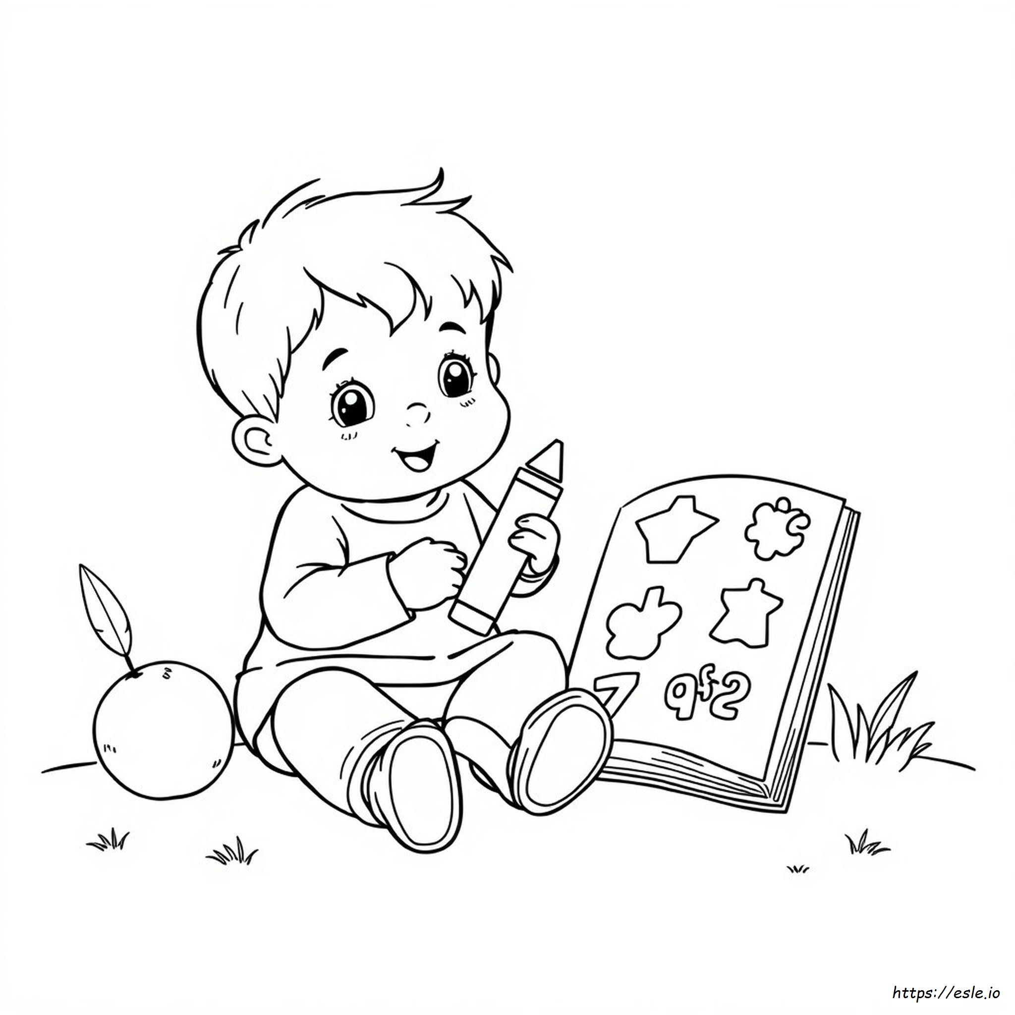 Learning Coloring Pages For Toddlers