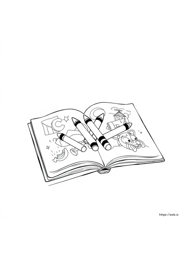 Malvorlagen Buntstift Set