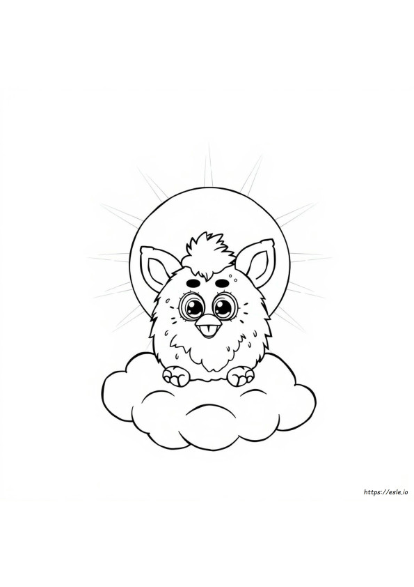Free Furby Coloring Pages