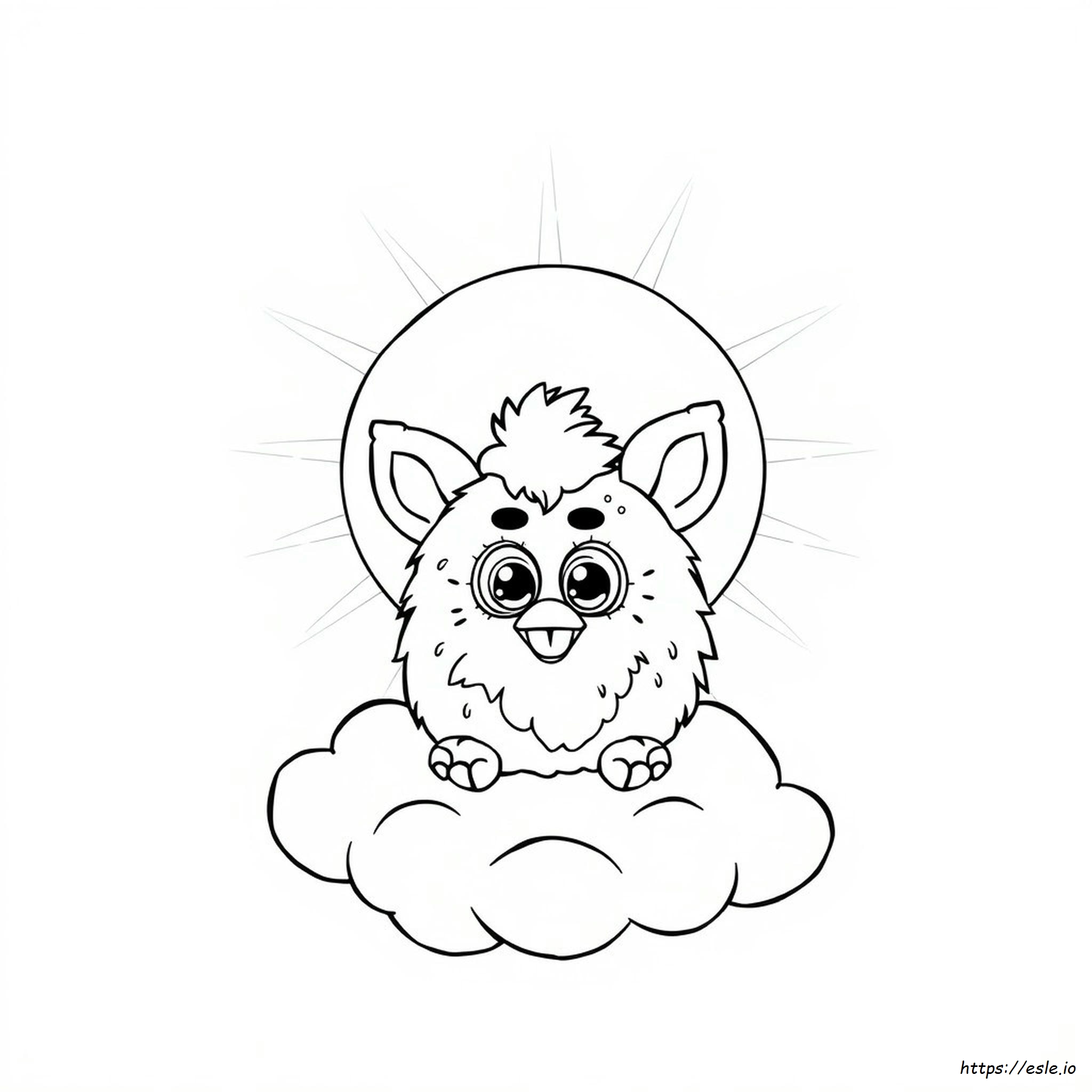 Furby Da Colorare Gratis
