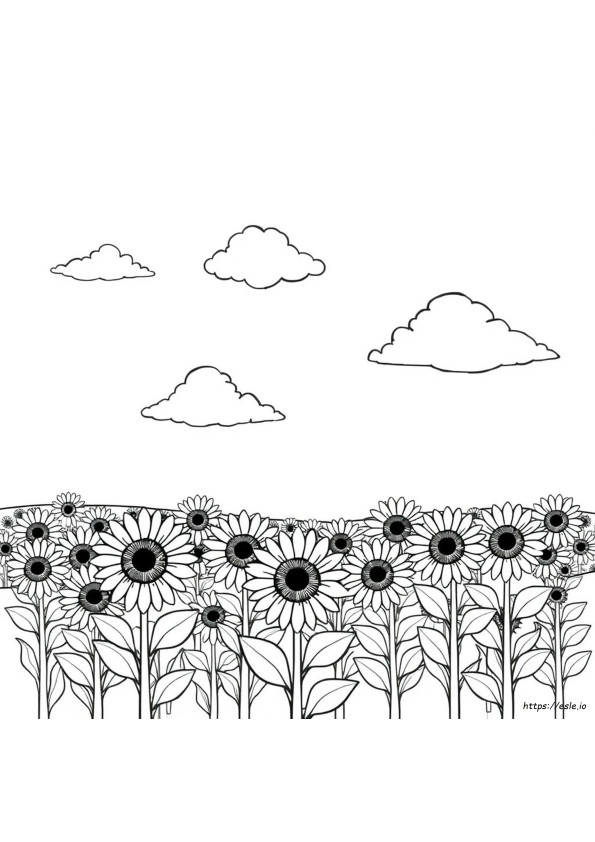 Summer Clipart Coloring Pages