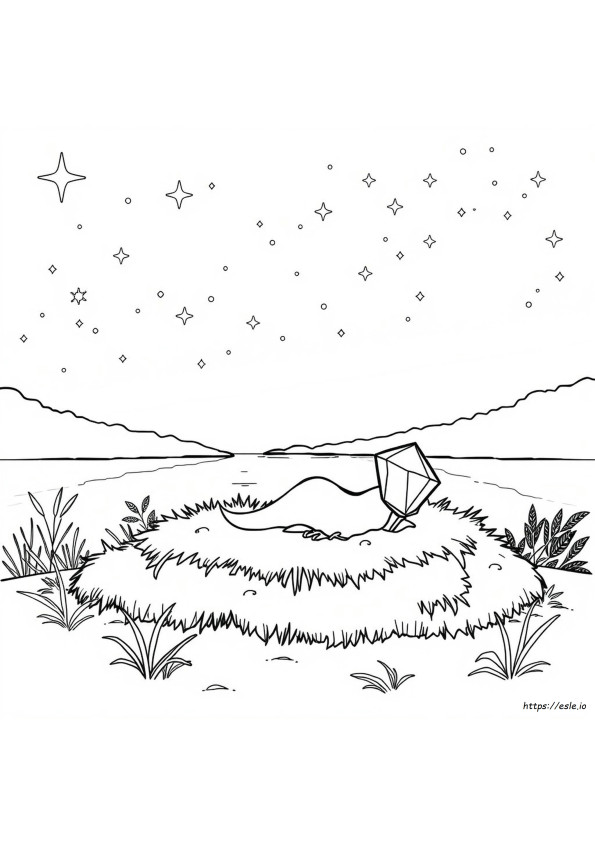 Sapphire Coloring Pages