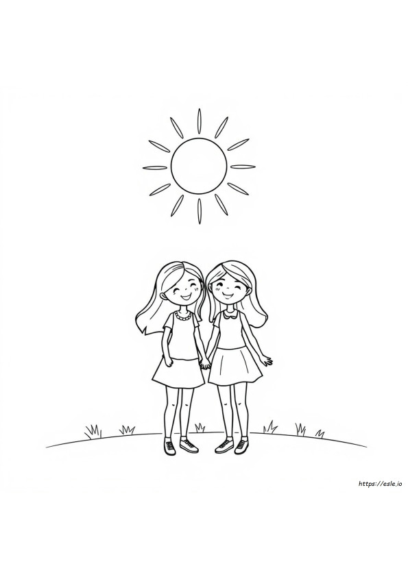 Bff Coloring Pages Free