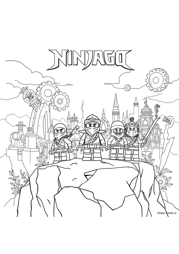 New Ninjago Coloring Pages