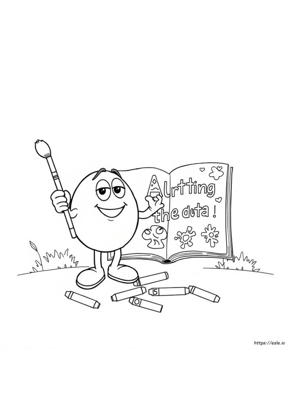 Disegni Da Colorare Con La Lettera M
