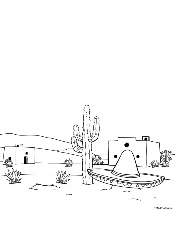 Mexico Kleurplaten Printbaar