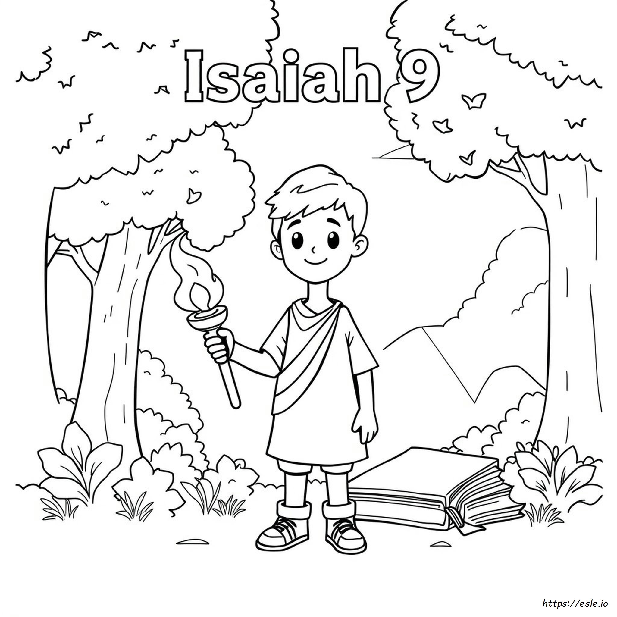 Isaías 9 Para Colorear