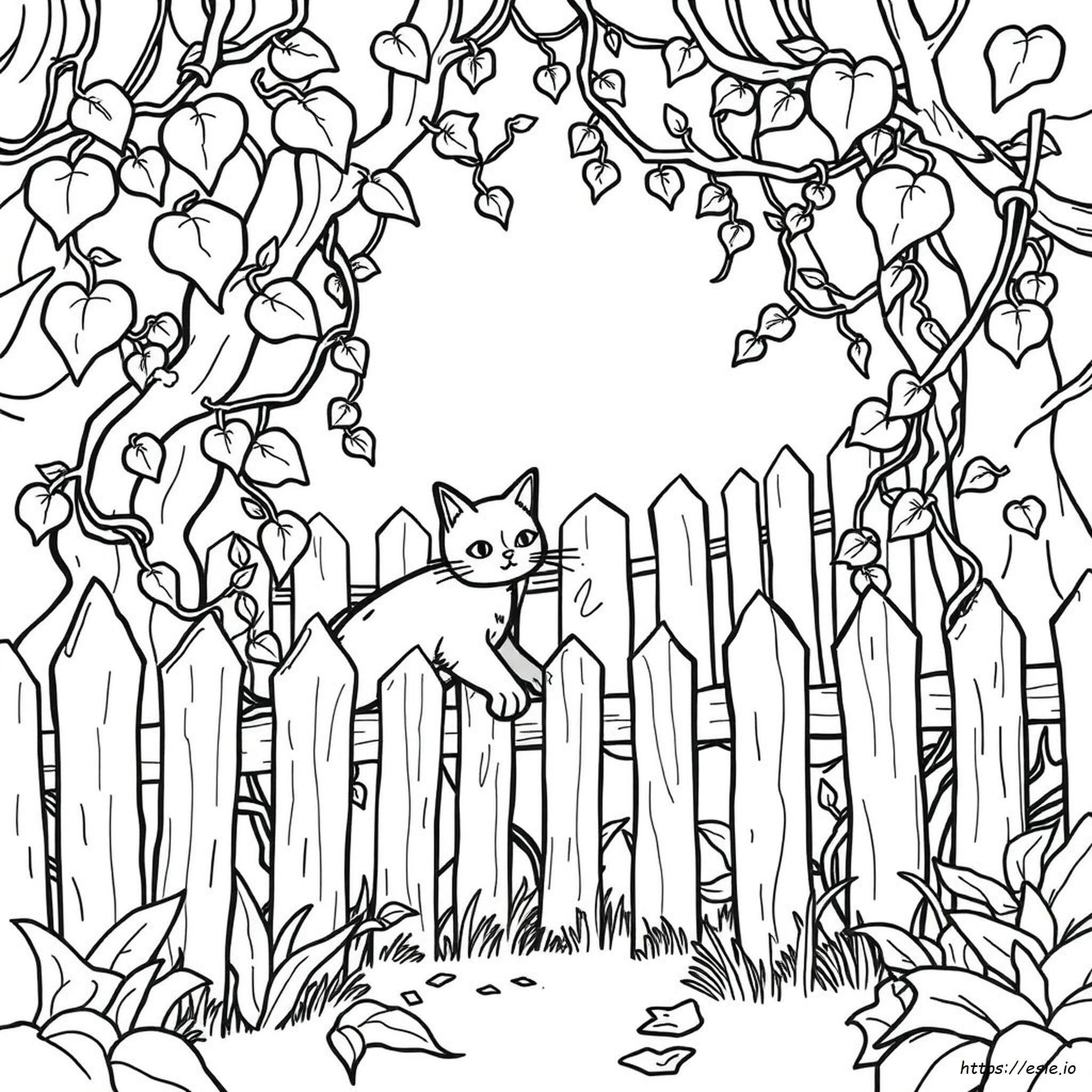 Cat Coloring Pages Hard