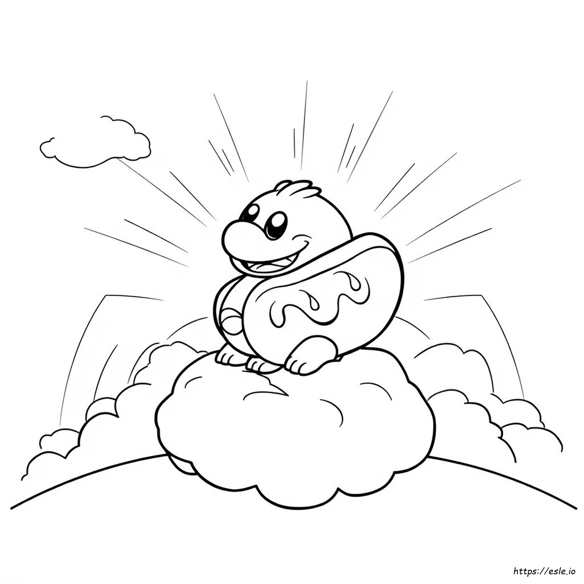 Skylanders Coloring Pages Hot Dog