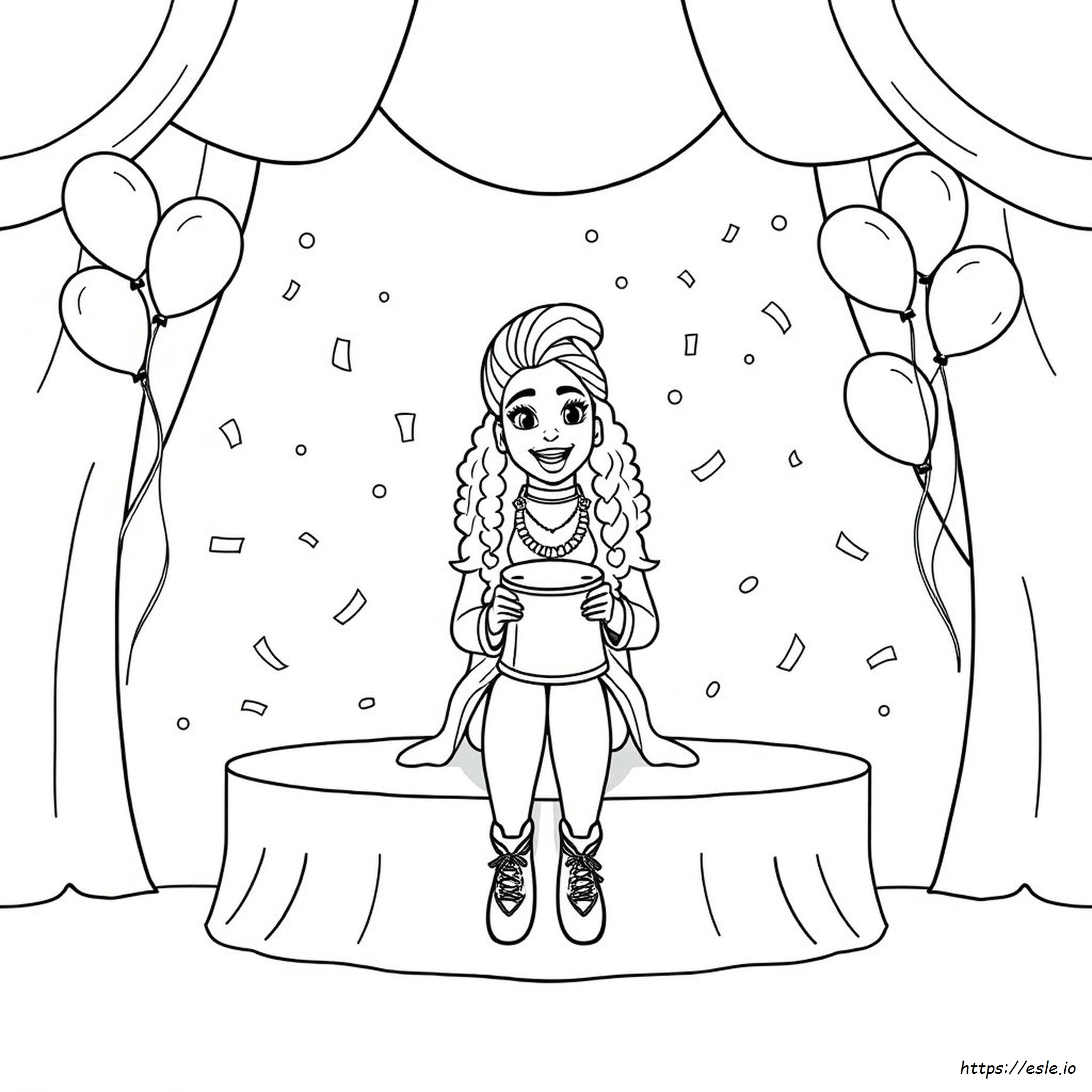 Raven Symone Coloring Pages