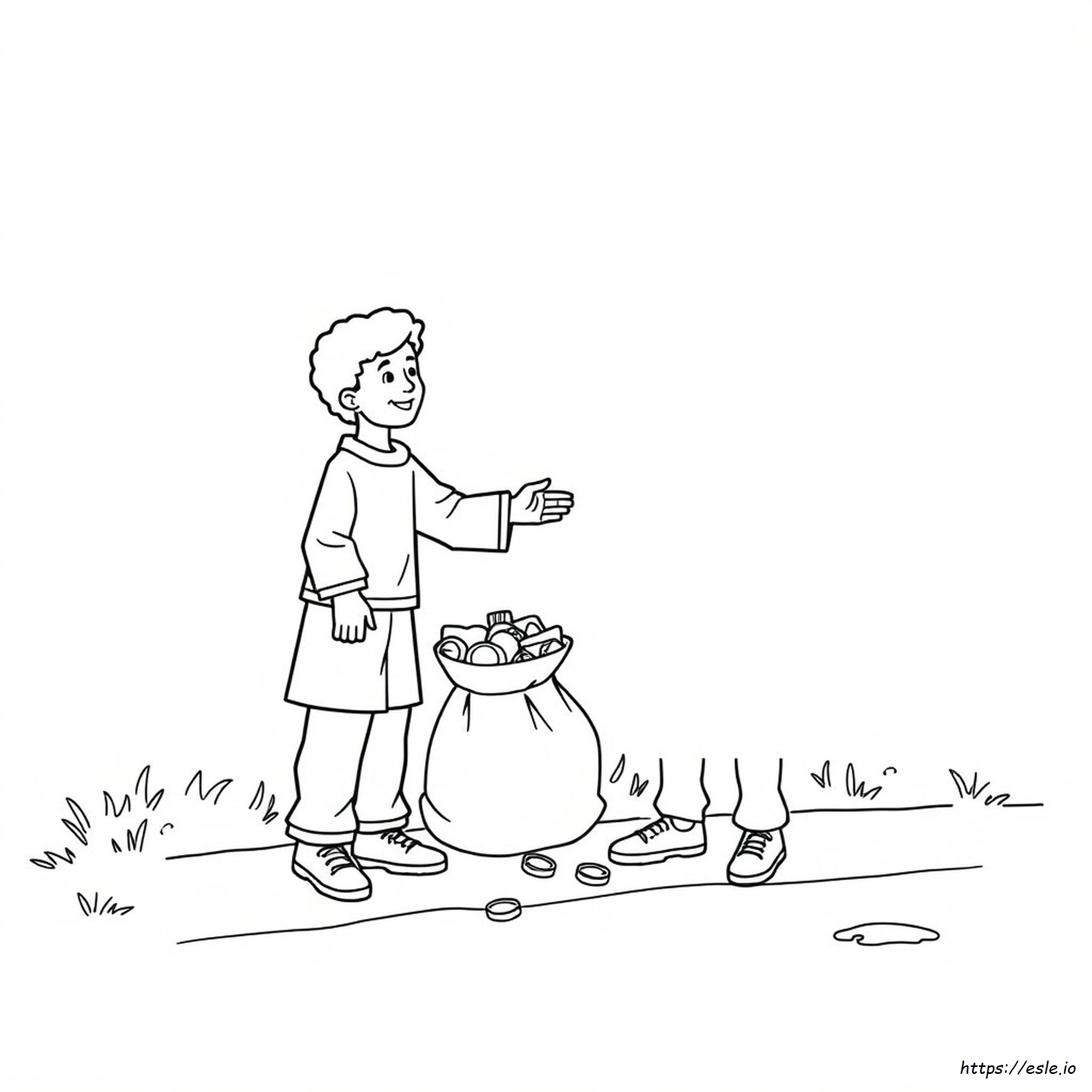Good Samaritan Coloring Page Pdf