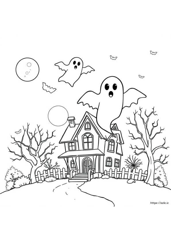 Coloring Pages Of Scary