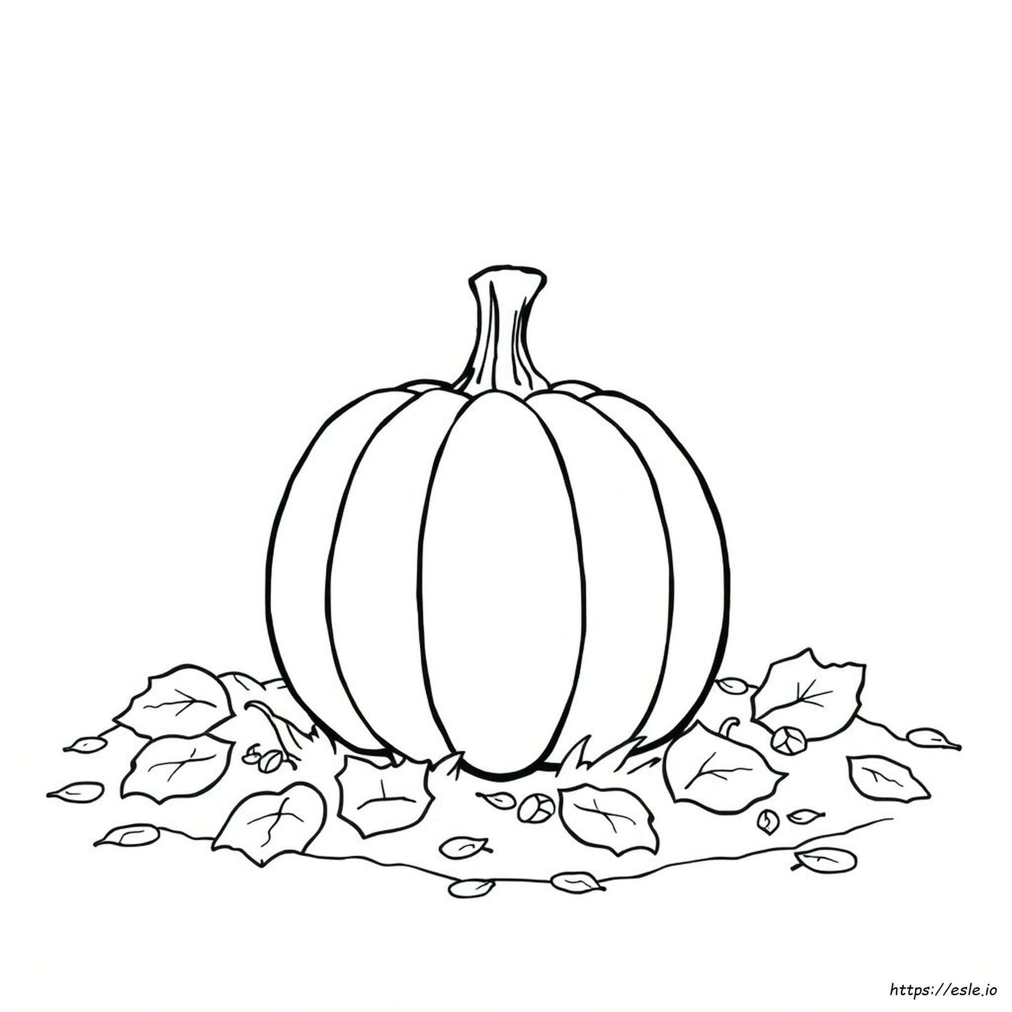 Pumpkin Coloring Pages For Kids Printable