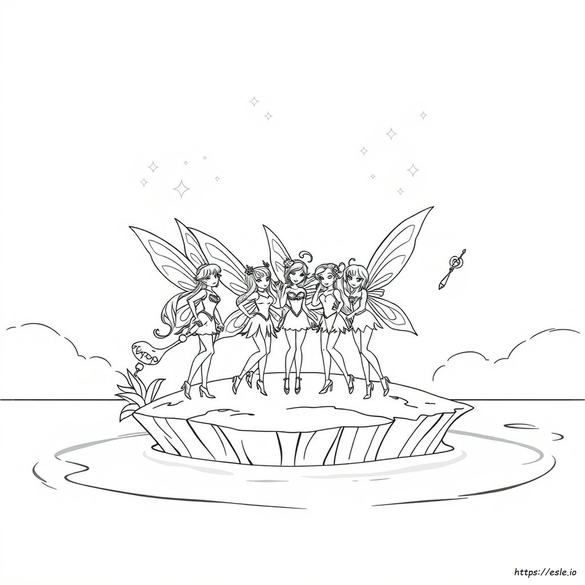 Coloring Pages Of Winx