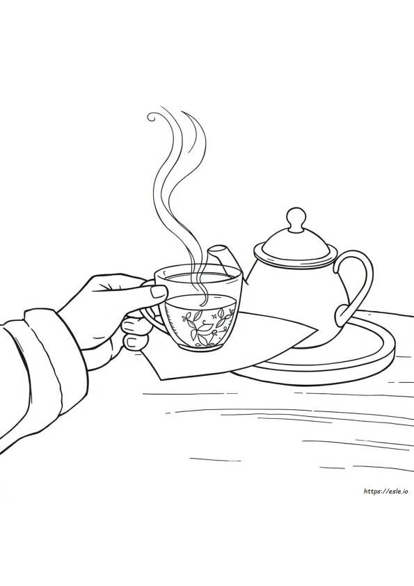 How To Color Paper With Tea
