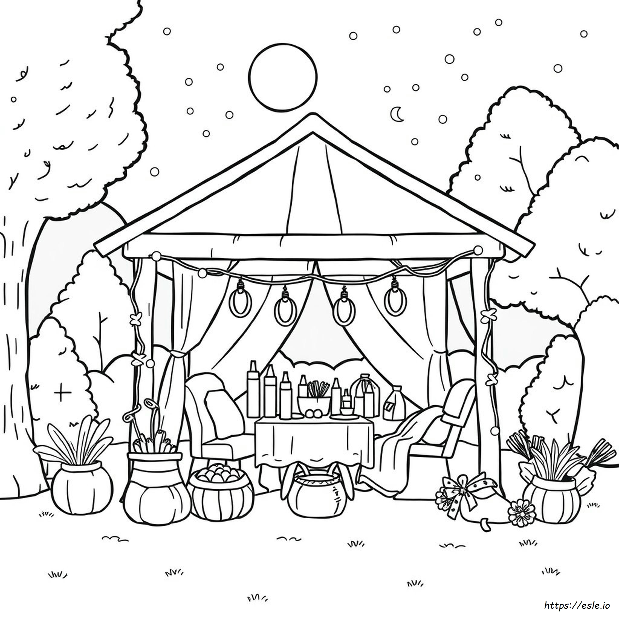 Halaman Mewarnai Untuk Sukkot