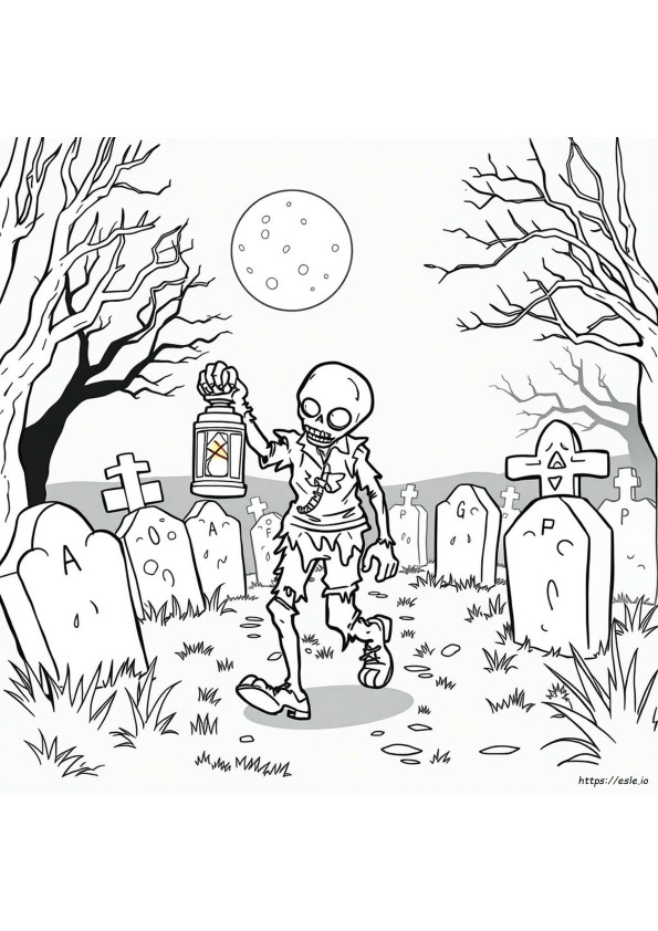 Zombies 2 Coloring Pages Printable