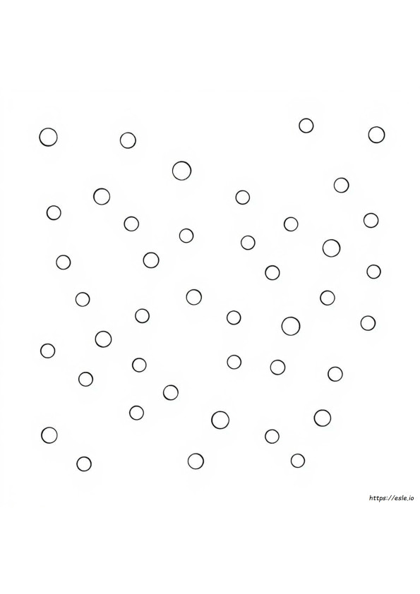 Color The Dots Printable Pages