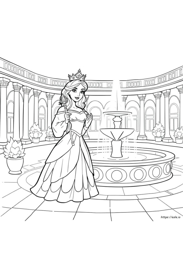 Princes Coloring Pages