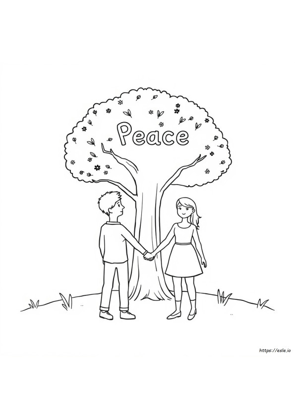 Printable Reconciliation Coloring Pages