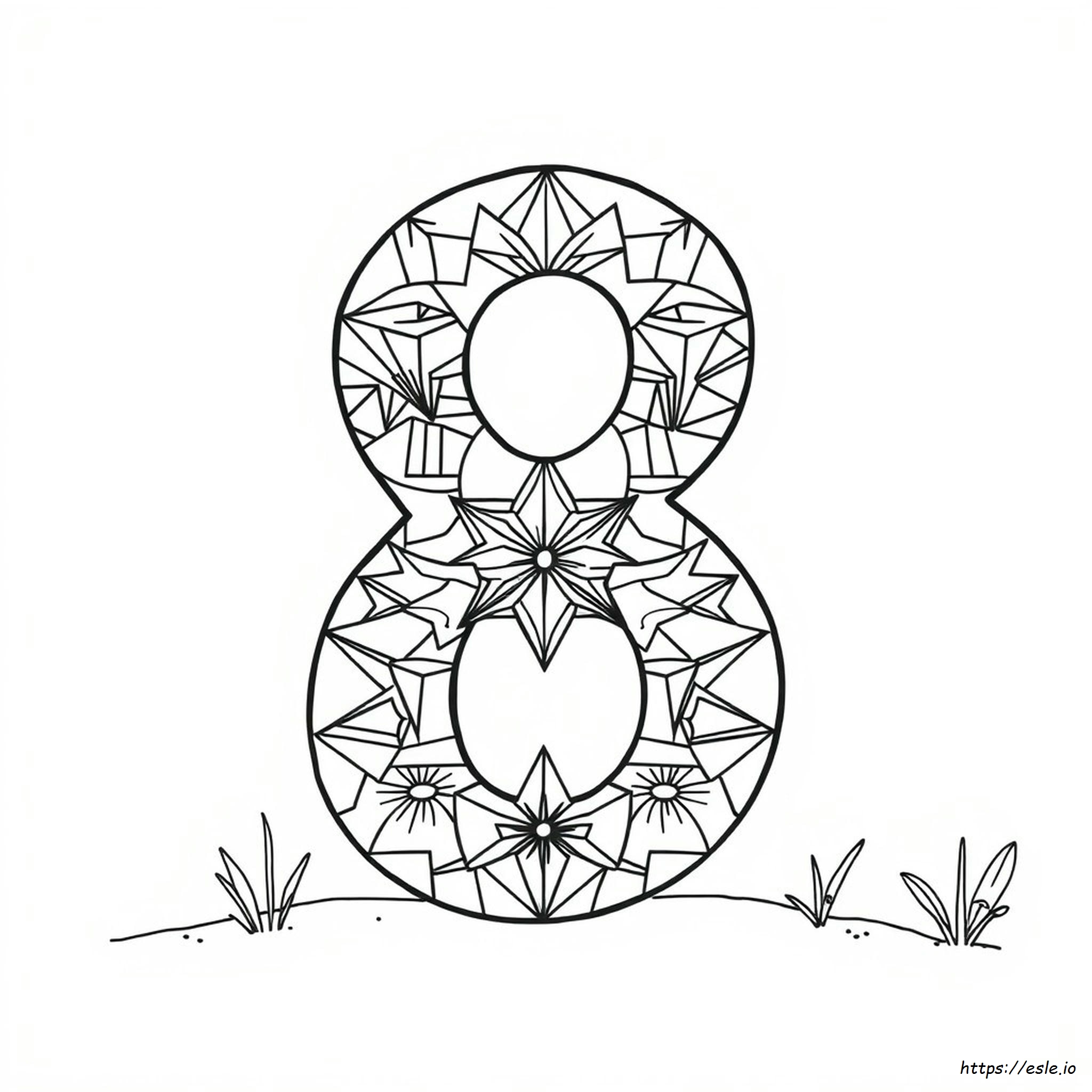 Number Coloring For Adults