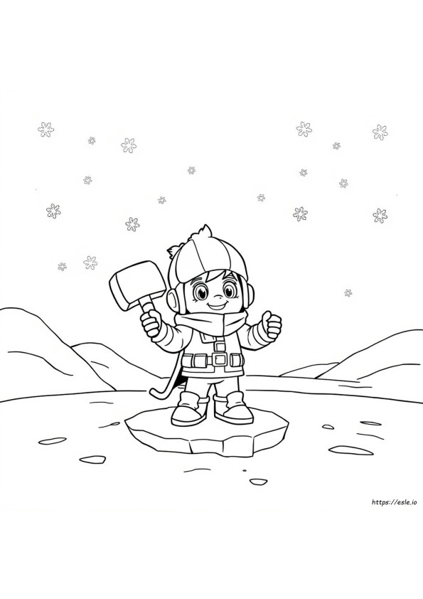 Boboiboy Ice Kleurplaten