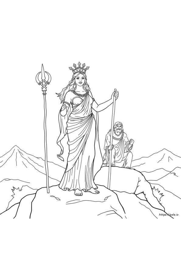 Coloring Pages Of Hera