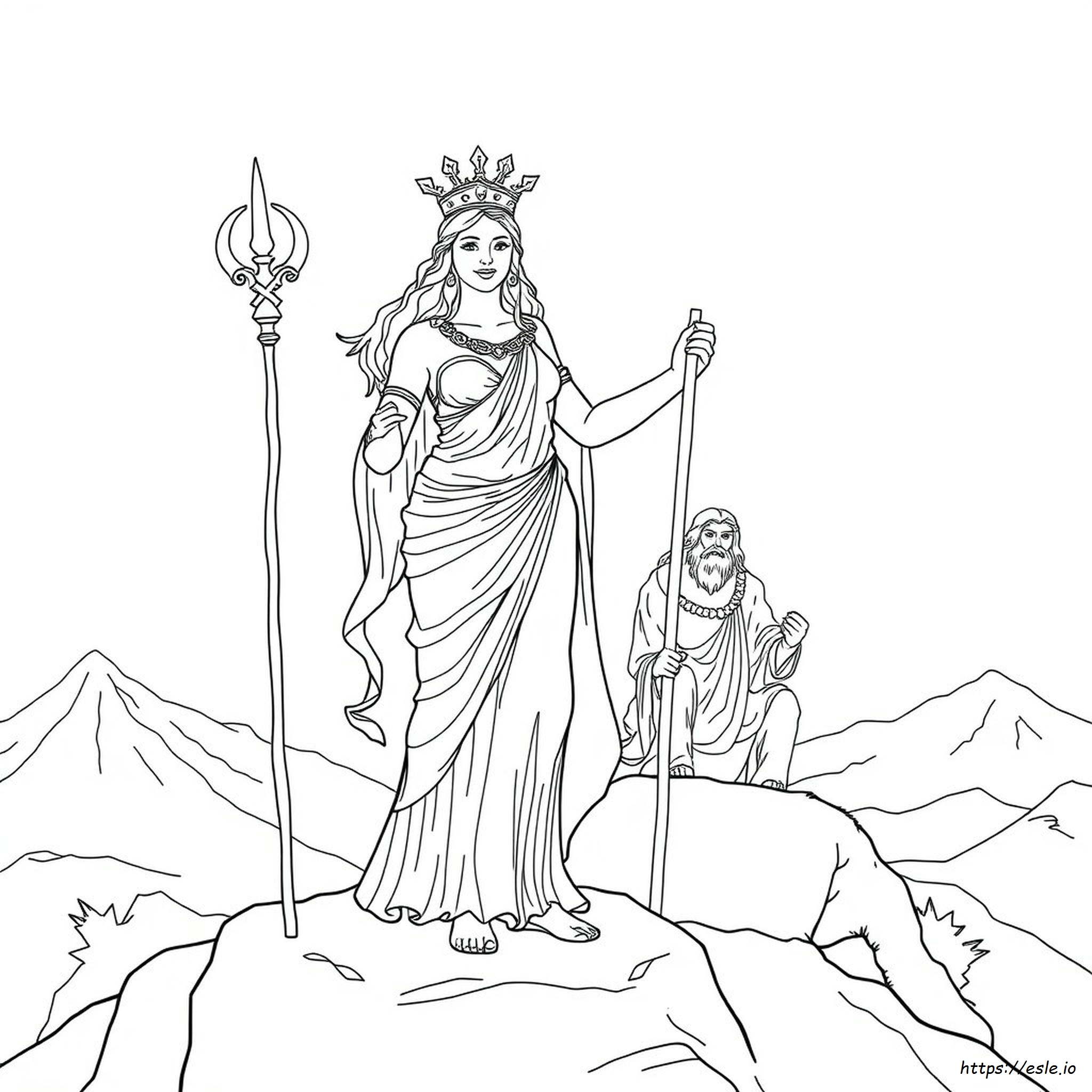 Dibujos De Hera Para Colorear