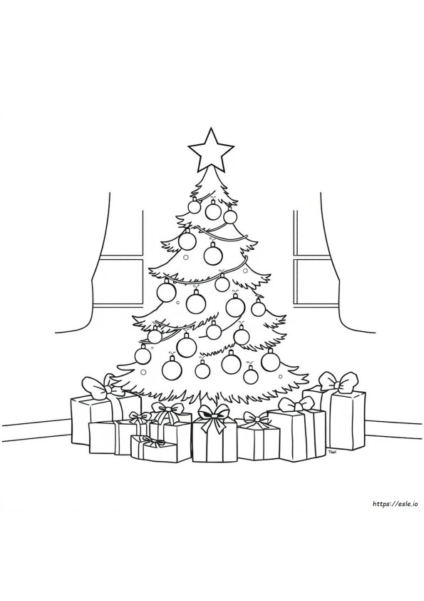 Simple Coloring Christmas