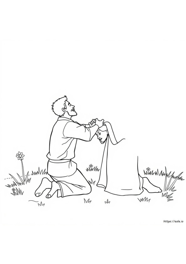 Verlorener Sohn Ausmalblatt