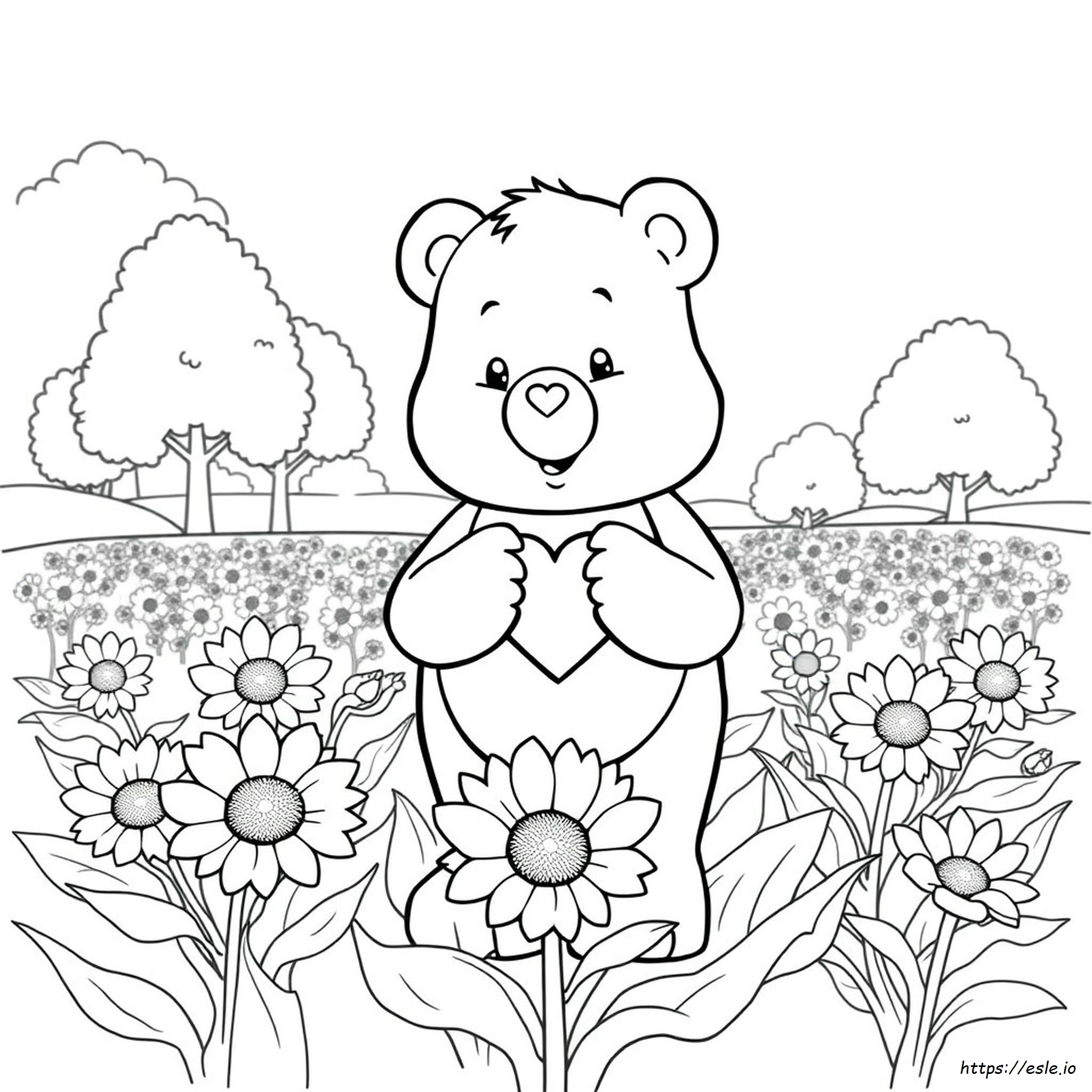 Care Bear Gambar Mewarnai Pdf