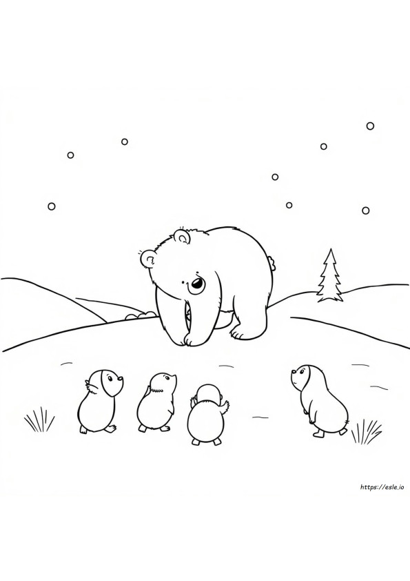 Grizzy And The Lemmings Coloring Sheet