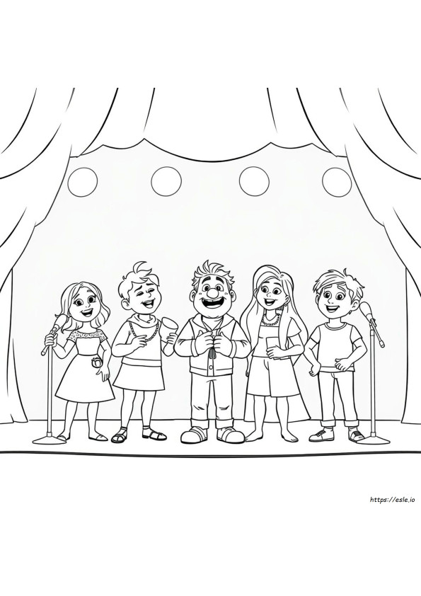Sing - O Filme Para Colorir
